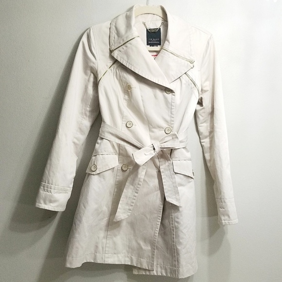 🚫SOLD🚫GOOD CONDITION TED BAKER TRENCH COAT - Picture 3 of 6